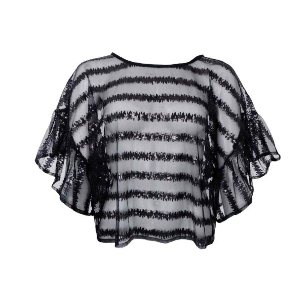 BLACK COLOUR - LILLIANA BLOUSE | BLACK