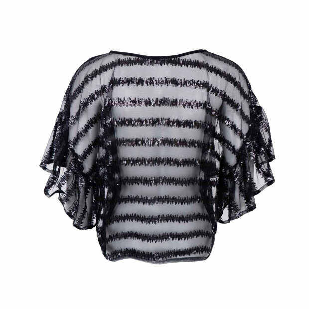 BLACK COLOUR - LILLIANA BLOUSE | BLACK