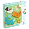 DJECO - PUZZ & PLAY, TRÆPUSLESPIL, VENNER DJECO - PUZZ & PLAY, TRÆPUSLESPIL, VENNER