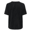 JDY - KIWI S/S O-NECK TOP | BLACK/GLITTER JDY - KIWI S/S O-NECK TOP | BLACK/GLITTER