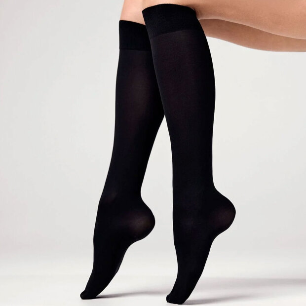 MP WOMAN - INGRID KNÆSTRØMPER | BLACK