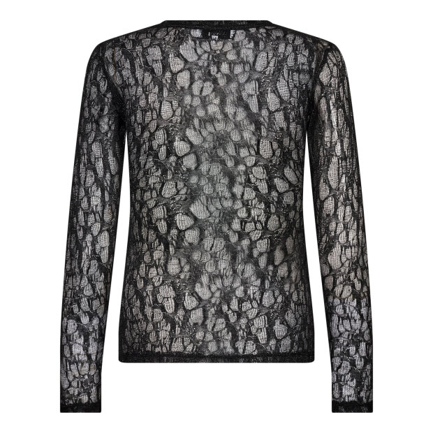 LEVETE ROOM - URINA 1 BLOUSE | BLACK COMBI