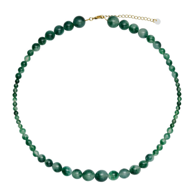 SOI - VERA NECKLACE | GREEN MOSS AGATE