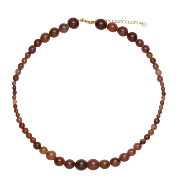 SOI - VERA NECKLACE | PURPLE BROWN AVENTURINE