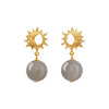 MAANESTEN - LULANI EARRINGS | FORGYLDT MAANESTEN - LULANI EARRINGS | FORGYLDT