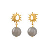 MAANESTEN - LULANI EARRINGS | FORGYLDT MAANESTEN - LULANI EARRINGS | FORGYLDT