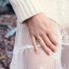 MAANESTEN - MADISON RING | FORGYLDT MAANESTEN - MADISON RING | FORGYLDT