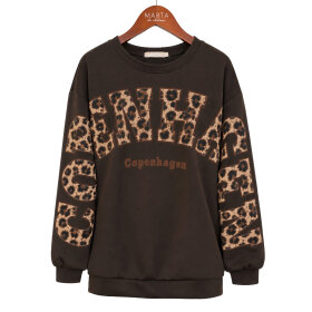 MARTA DU CHATEAU - SEVILLA SWEATSHIRT | MORO/LEO