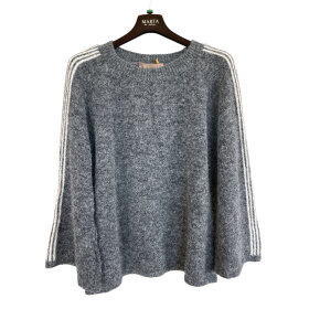 MARTA DU CHATEAU - VELORA KNIT | GRIGIO/BEIGE