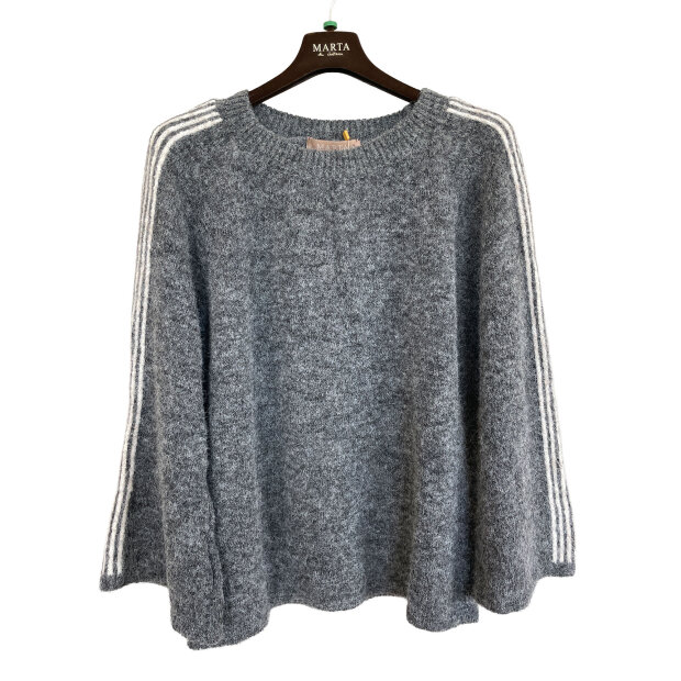 MARTA DU CHATEAU - VELORA KNIT | GRIGIO/BEIGE