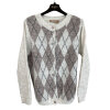 MARTA DU CHATEAU - NOVARA KNIT | BEIGE/FANGO MARTA DU CHATEAU - NOVARA KNIT | BEIGE/FANGO