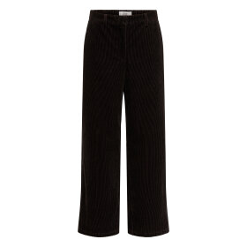 JDY - SHIRAZ MW CORDUROY PANTS | CHOCOLATE TORTE