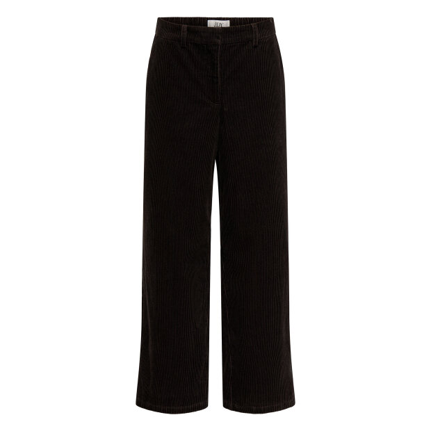 JDY - SHIRAZ MW CORDUROY PANTS | CHOCOLATE TORTE