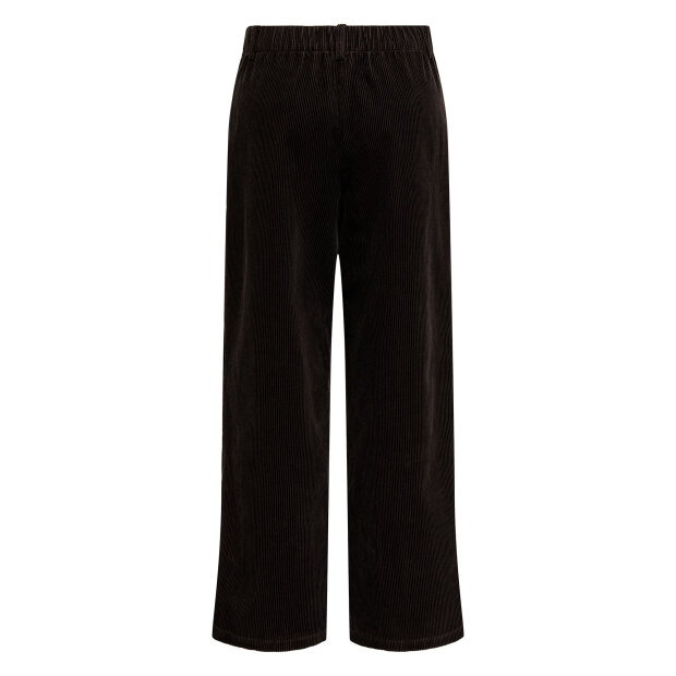 JDY - SHIRAZ MW CORDUROY PANTS | CHOCOLATE TORTE
