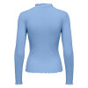 JDY - FRANSISKA L/S HI-NECK TOP | SERENITY