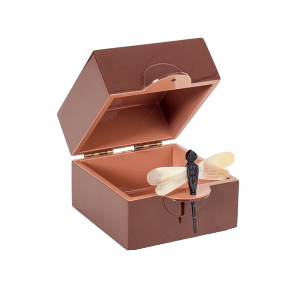 OI SOI OI - LAKSKRIN M/GULDSMED SMALL | CHOCOLATE