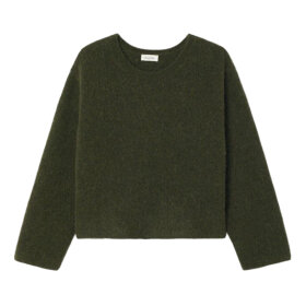 AMERICAN VINTAGE - VITOW PULLOVER | SEAWEED BLACK MELANGE