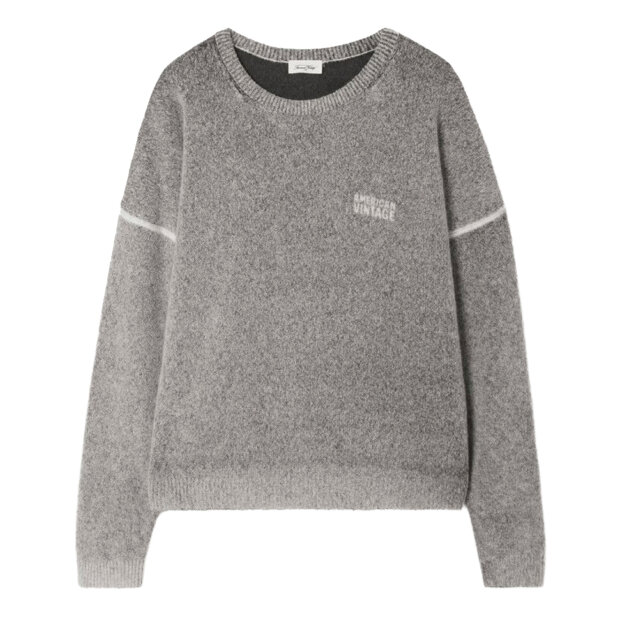 AMERICAN VINTAGE - DAMSVILLE SWEATER | CARBON PRINT