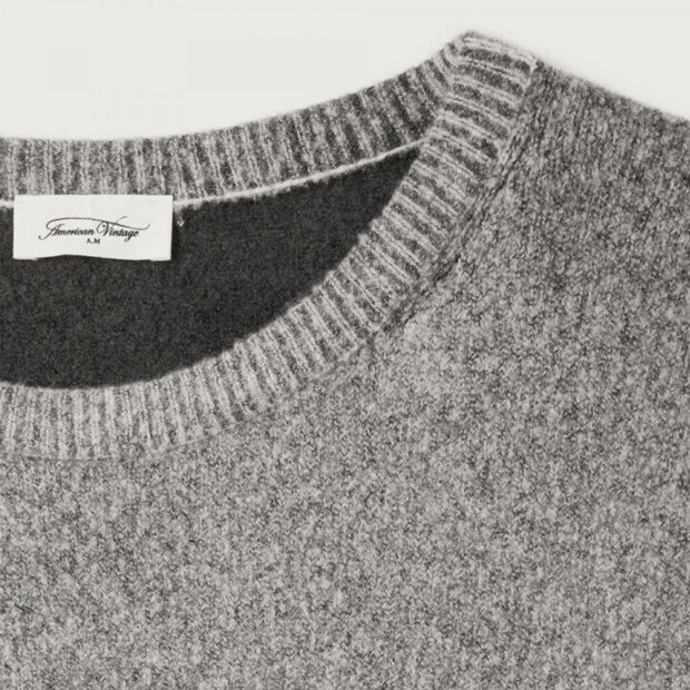 AMERICAN VINTAGE - DAMSVILLE SWEATER | CARBON PRINT