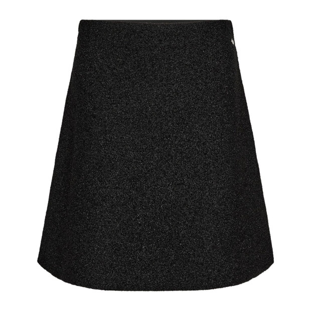 MOS MOSH - MEANA GLITTER KNT SKIRT | BLACK