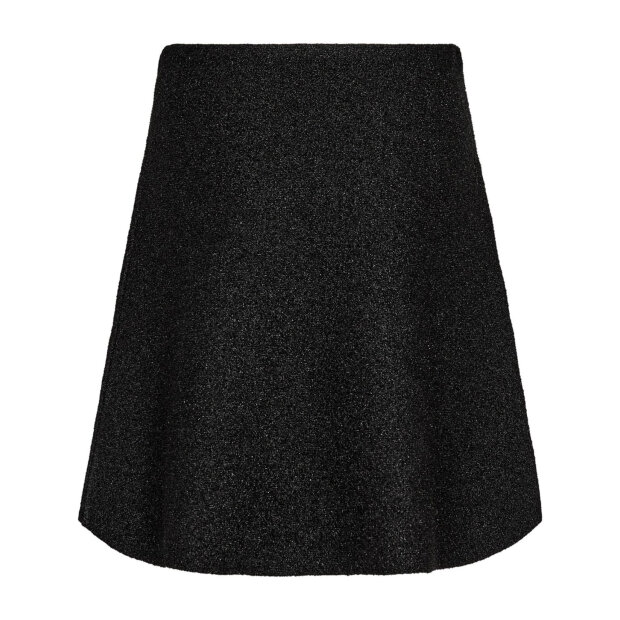 MOS MOSH - MEANA GLITTER KNT SKIRT | BLACK