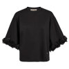 MOS MOSH - ROSETTE O-SS TEE | BLACK MOS MOSH - ROSETTE O-SS TEE | BLACK