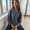 CONTINUE COPENHAGEN - AMBER CHECK SKJORTE | NAVY CHECK CONTINUE COPENHAGEN - AMBER CHECK SKJORTE | NAVY CHECK