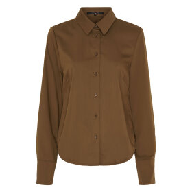 BTF CPH - ADA BAMBOO SHIRT | CHOCOLATE BROWN