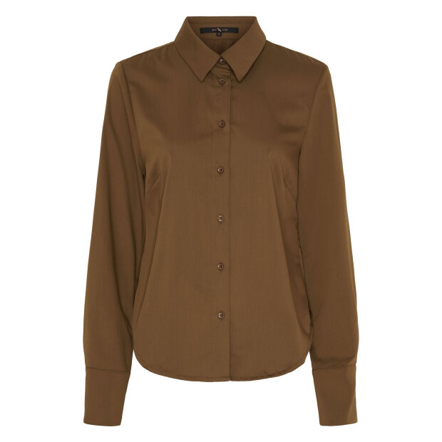 BTF CPH - ADA BAMBOO SHIRT | CHOCOLATE BROWN