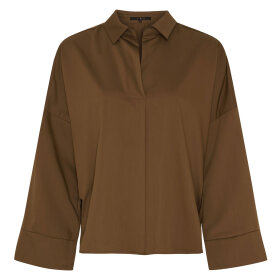 BTF CPH - AMARA BAMBOO BLOUSE | CHOCOLATE BROWN