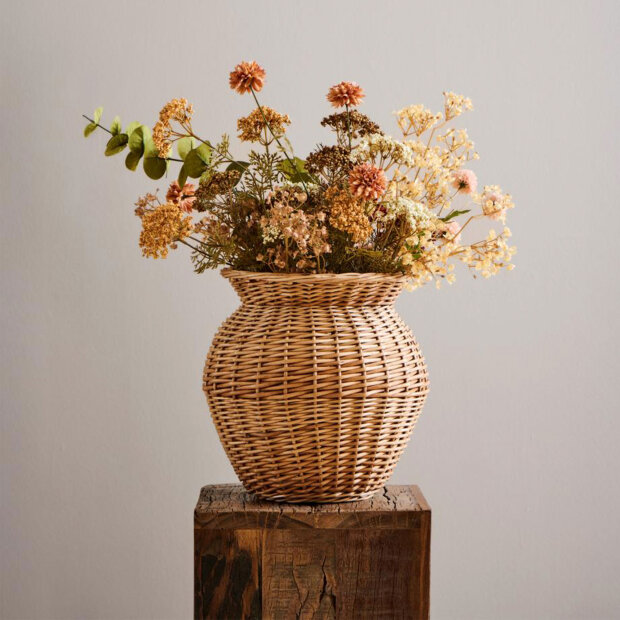 IB LAURSEN - BLOMSTERSTILK MØRK BRUN
