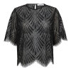 CO COUTURE - LETI LACE BLOUSE | BLACK CO COUTURE - LETI LACE BLOUSE | BLACK