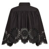 CO COUTURE - MELISE EMB. LS SHIRT | BLACK CO COUTURE - MELISE EMB. LS SHIRT | BLACK