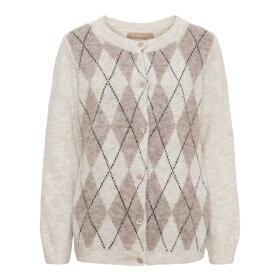 MARTA DU CHATEAU - NOVARA KNIT | BEIGE/FANGO