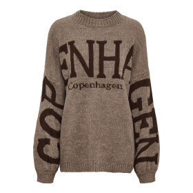 MARTA DU CHATEAU - ARIA KNIT | FANGO MELANGE/MORO