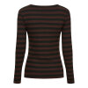 MARTA DU CHATEAU - BEGONIA LS TEE | BLACK/MORO MARTA DU CHATEAU - BEGONIA LS TEE | BLACK/MORO