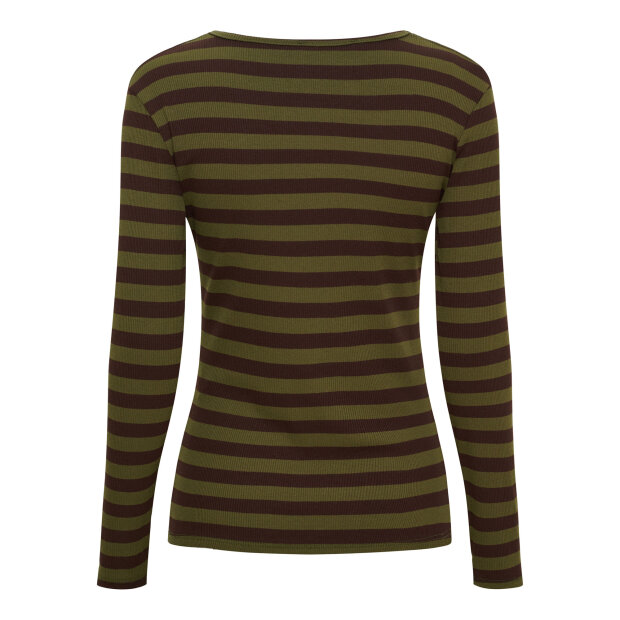 MARTA DU CHATEAU - BEGONIA LS TEE | MORO/SOTTOBOSCO