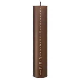 ESTER & ERIK - KALENDERLYS - BLOKLYS | HAZELNUT ESTER & ERIK - KALENDERLYS - BLOKLYS | HAZELNUT