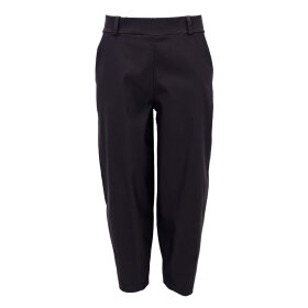 BLACK COLOUR - BEVERLY BARREL PANTS | BLACK