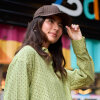 BLACK COLOUR - ZIGGA CHECKED CAP | COFFEE BLACK COLOUR - ZIGGA CHECKED CAP | COFFEE