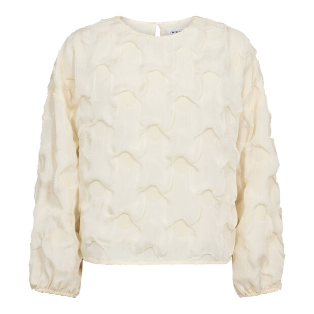 CO COUTURE - FERON STRUCTURE BLOUSE | OFF-WHITE