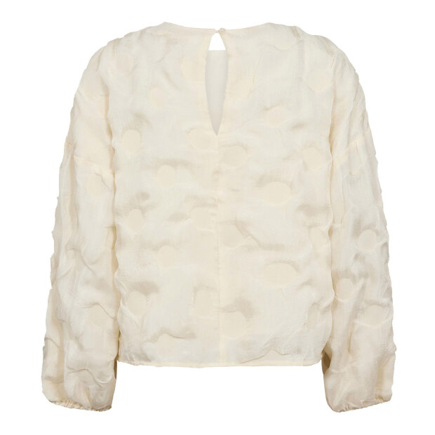 CO COUTURE - FERON STRUCTURE BLOUSE | OFF-WHITE