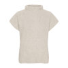 BTF CPH - CASHMERE RACCOON SS PULLOVER | LIGHT BEIGE