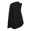 CO COUTURE - FALCON DRAPE TOP | BLACK CO COUTURE - FALCON DRAPE TOP | BLACK