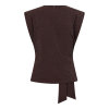 CO COUTURE - ESTI PLEAT TOP | BISON CO COUTURE - ESTI PLEAT TOP | BISON