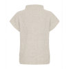 BTF CPH - CASHMERE RACCOON SS PULLOVER | LIGHT BEIGE
