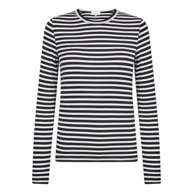 LEVETE ROOM - IKA 11 LS T-SHIRT | BARITONE BLUE COMBI