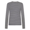 LEVETE ROOM - IKA 11 LS T-SHIRT | BARITONE BLUE COMBI LEVETE ROOM - IKA 11 LS T-SHIRT | BARITONE BLUE COMBI
