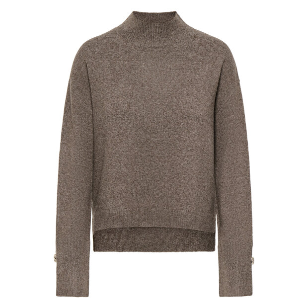 JDY - SABRINA L/S HN DETAIL PULLOVER | FALCON