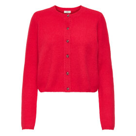 JDY - CHLOE LIFE L/S CARDIGAN | RACING RED